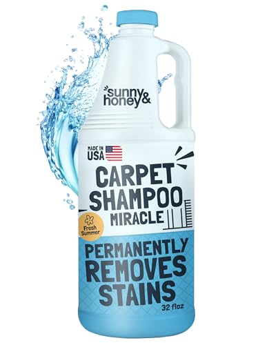 Carpet Cleaner Shampoo Solution for Machines (32 Fl Oz)