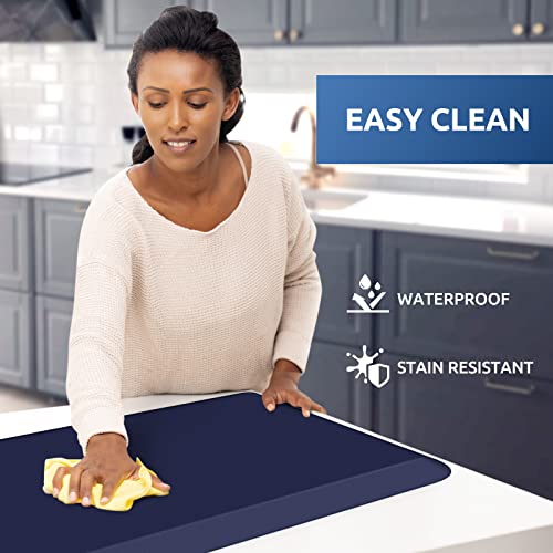 0.8" Thick Kitchen Mat Cushioned Anti Fatigue Rug Comfort Floor Mats