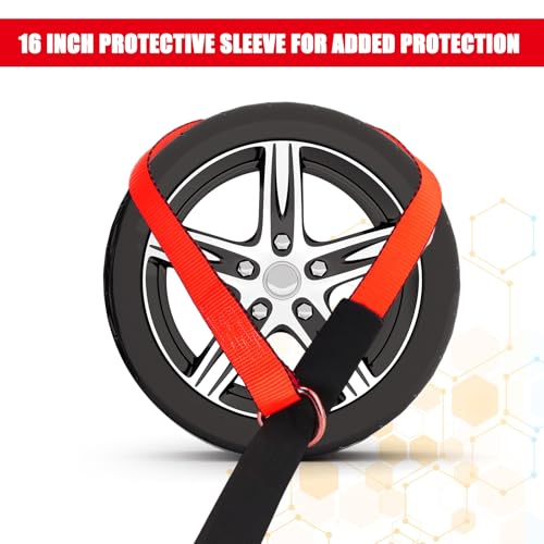 8 Pack 2" x 8ft Lasso Tow Truck Straps with D Ring 11 (8 Count)