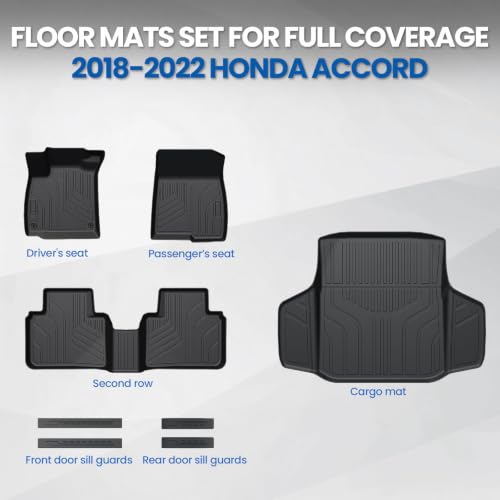 Floor Mats for Honda Accord 2018