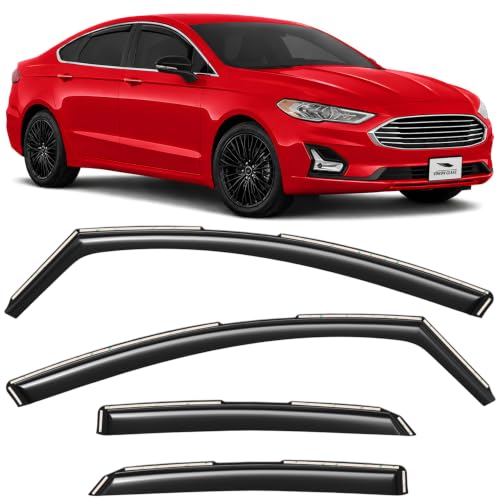 in Channel Extra Durable Rain Guards for Ford Fusion 2013