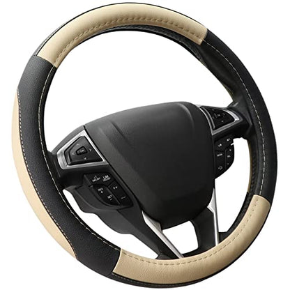 Car Steering Wheel Cover for F150 Tundra Range Rover 15.5"