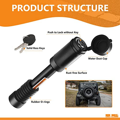 Trailer Hitch Locks (2 Count)