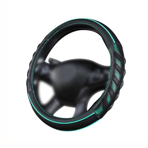 car Steering Wheel Cover Faux Leather Massage Universal fit 3D Honeycomb Hole Anti