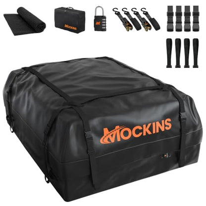 16 Cu Ft Weatherproof No Rack Rooftop Cargo Carrier Bag 45"x34"x18"