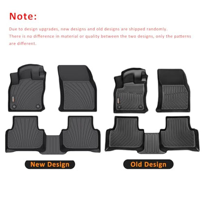 All Weather Floor Mats for Volkswagen Taos AWD 2026 2025 2024 2023 2022