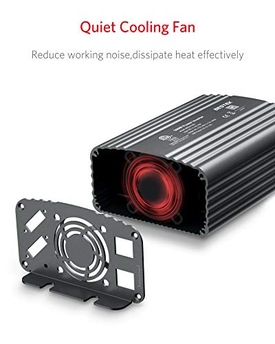 500W Power Inverter for Vehicles DC 12V to AC 110V Car Plug Adapter