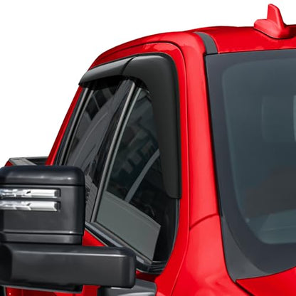 Tape on Extra Durable Rain Guards for Trucks Chevrolet