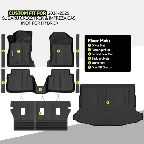 Floor Mat Set for 2024