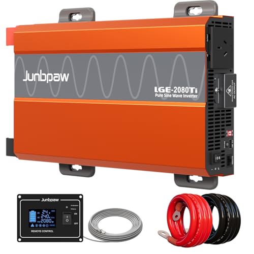 2080W Pure Sine Wave Power Inverter 24V to 110