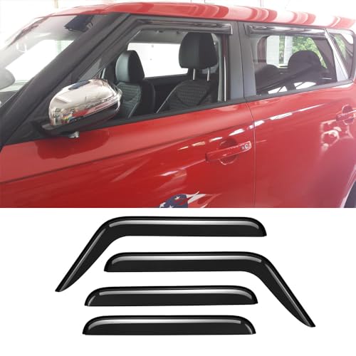 4PCS Side Window Wind Deflectors for Kia Soul 2014 (4 Count)
