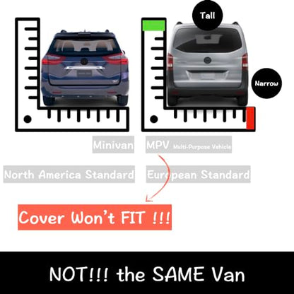 Mini Van Cover for North America Wide Body Family Van
