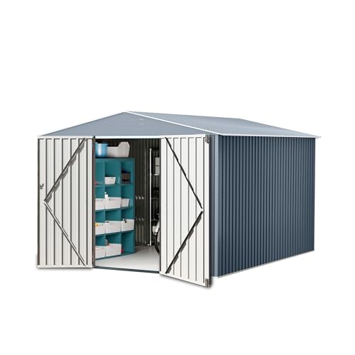 8X12FT Outdoor Metal Storage Shed
