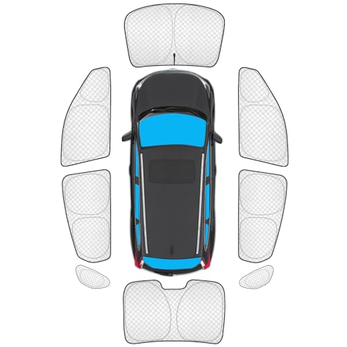 8pcs Thicken Full Sun Shades for Honda Civic Sedan 2016 (8 Count)