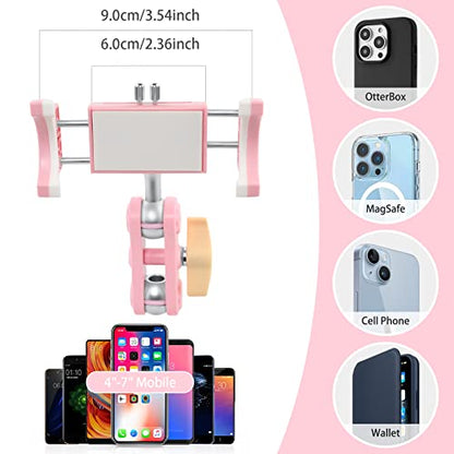 Suction Cup Phone Mount 360 Rotating Universal Ball Head Arm for Car Dashboard Windshield Vehicle Sunroof