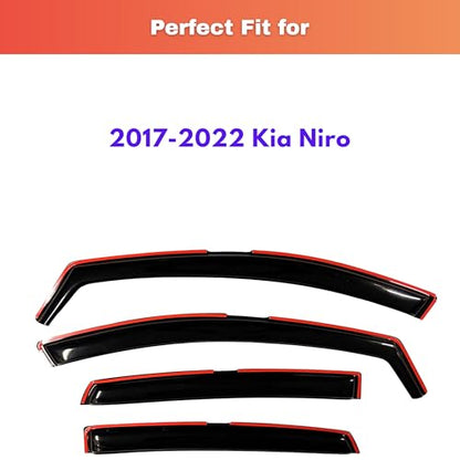 Rain Guards Fit for 2017 (4 Count)