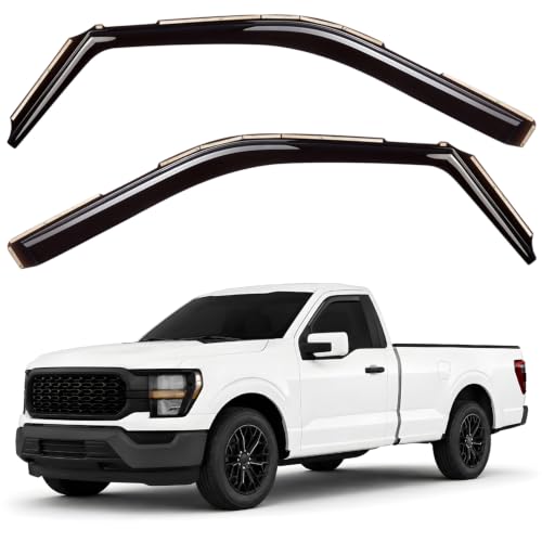 Window Deflectors Smoke Tinted in (2 Count)