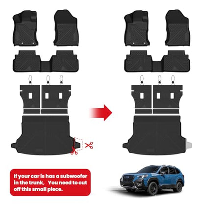 Floor Mats & Cargo Mat for Subaru Forester 2019