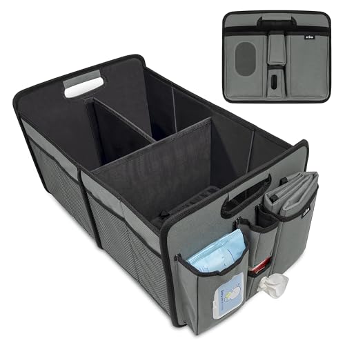 Baby Diaper Caddy Organizer with Changing Mat
