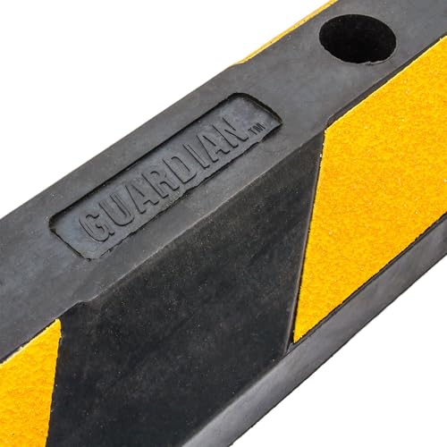 Parking Stop 4 Foot Long Flexible Rubber Curb