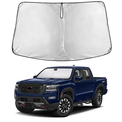 Windshield Sunshade Compatible for Nissan Frontier 2022