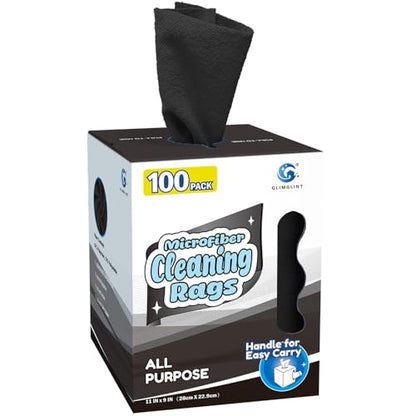 Microfiber Cleaning Cloth 100 Pack (100 Count)