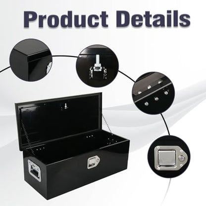 30 Inch Aluminium Plane Tool Box for Truck Bed Car Outdoor