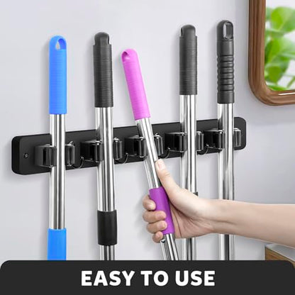 Broom Holder Wall Mount