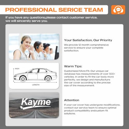 Waterproof Car Cover for Mercedes Benz GLC Class Heavy Duty