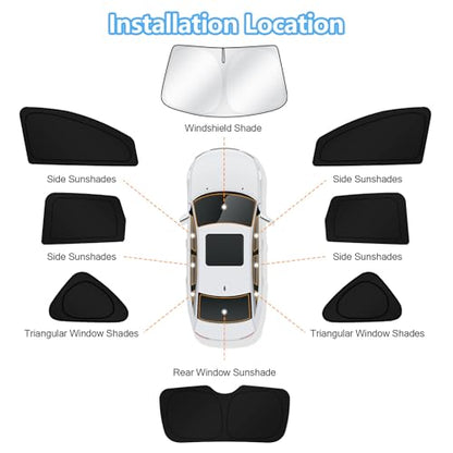 Car Window Shades for Honda CR (8 Count)