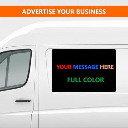 2 Pack Blank Car Door Magnet Sticker (2 Count)