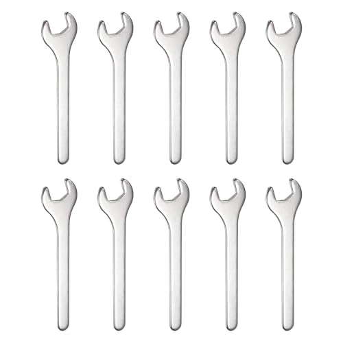 10pcs Small Wrench Open End Wrench 13x108x3mm Metric U (10 Count)