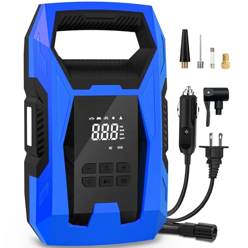 AC DC Tire Inflator Portable Air Compressor