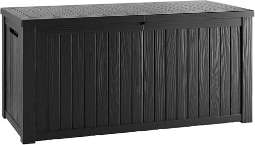 180 Gallon Lockable Resin Deck Box