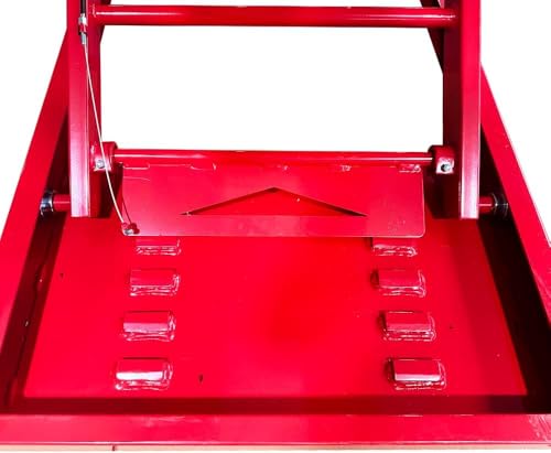1500lbs Motorcycle Lift Side Extension Motorcycle Jack Table Pedal Hydraulic Pump Lift Table KT
