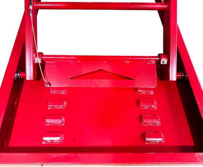 1500lbs Motorcycle Lift Side Extension Motorcycle Jack Table Pedal Hydraulic Pump Lift Table KT