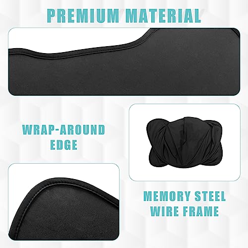 Foldable Roof Sunshade Compatible with Mustang Mach