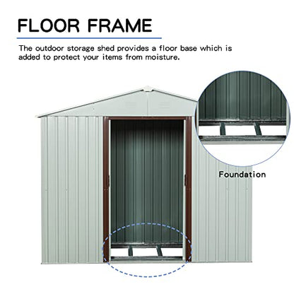 6x5 FT Outdoor Storage Shed