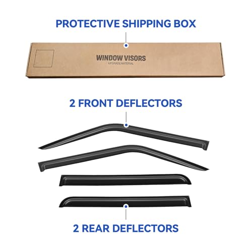 Window Visors Rain Guards for 2007