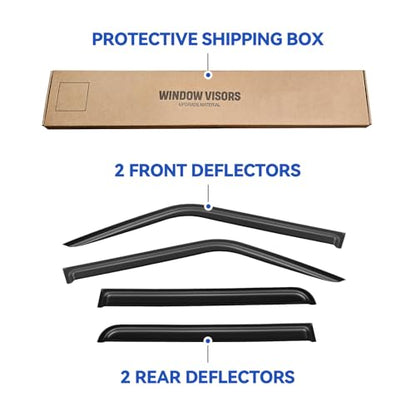Window Visors Rain Guards for 2007