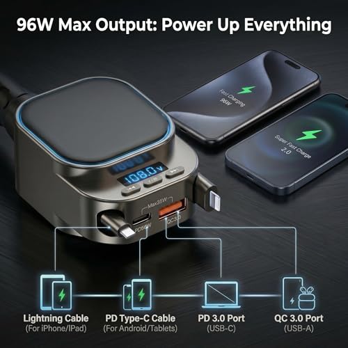 Bluetooth 5.3 Car Adapter