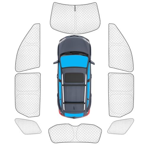 8pcs Thicken Full Window Sun Shades for Nissan Pathfinder 2022