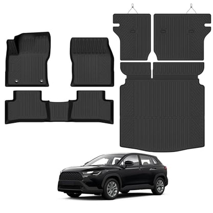 Custom Fit Floor Mats for Toyota Corolla Cross Gas FWD 2022