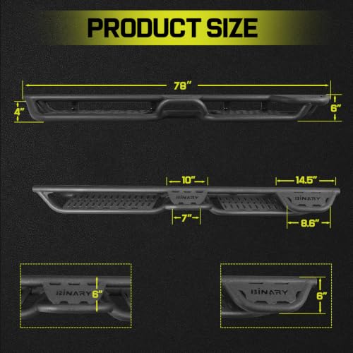 Running Boards Compatible with 2015 (2 Count)
