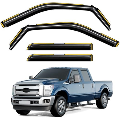 Window Rain Guards for 2015 (4 Count)
