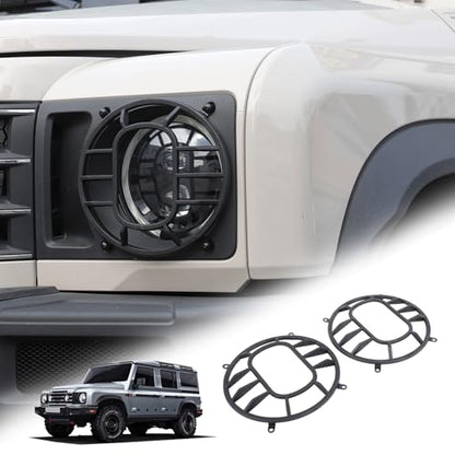 2PCS Car Headlight Cover Compatible with INEOS Grenadier 2020