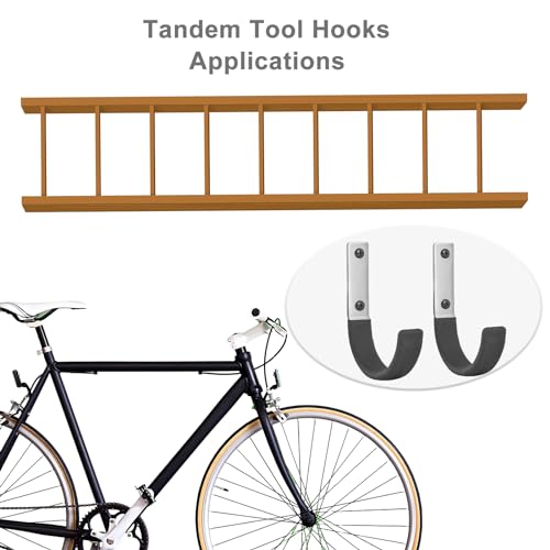 Garage Storage Ladder Hanger 2 Pcs