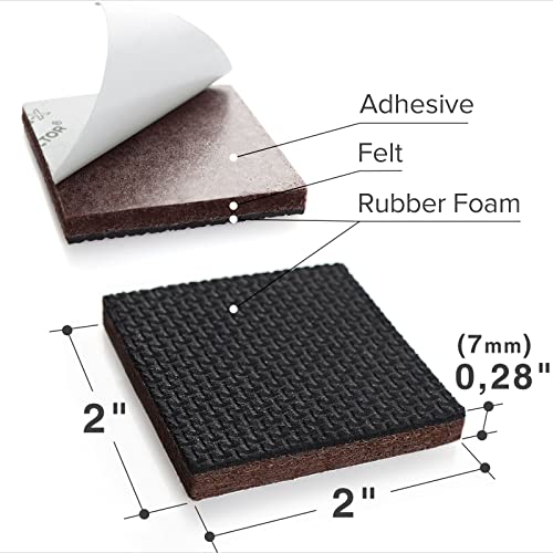 Non Slip Furniture Pads (24 Count)