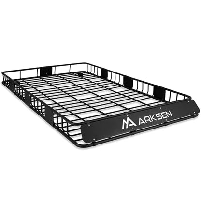 84" x 50" x 6" Extra Wide Roof Rack Basket with Extension