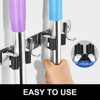 Broom Holder Wall Mount (3 Count)